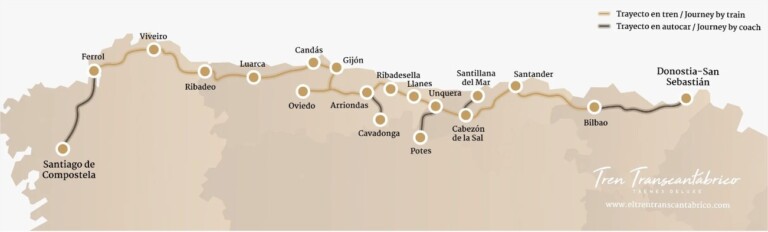 Tren Transcantábrico, un viaje por el norte de España - Trenes Deluxe - Google Chrome